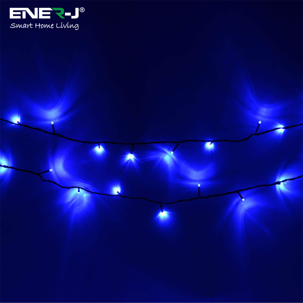  Misc Led 100 12Mtr Blue Christmas Light