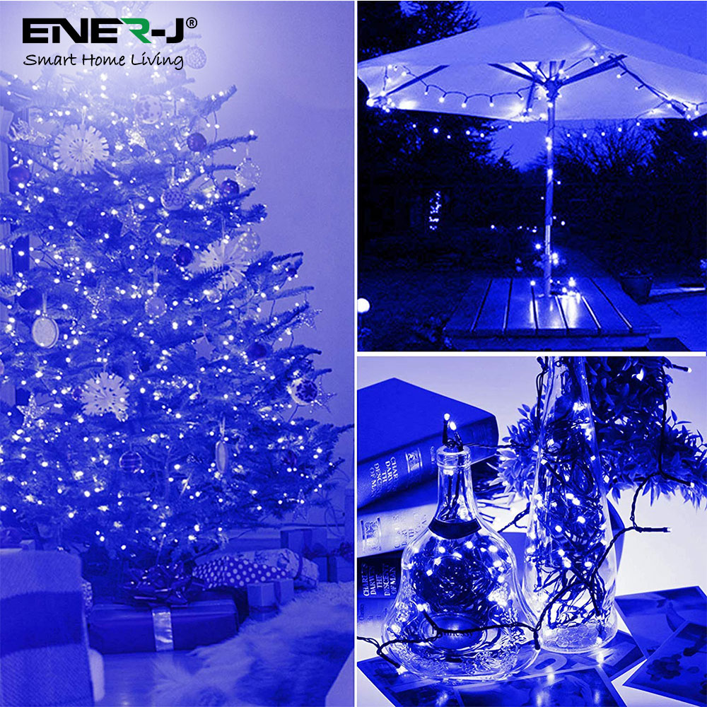  Misc Led 100 12Mtr Blue Christmas Light