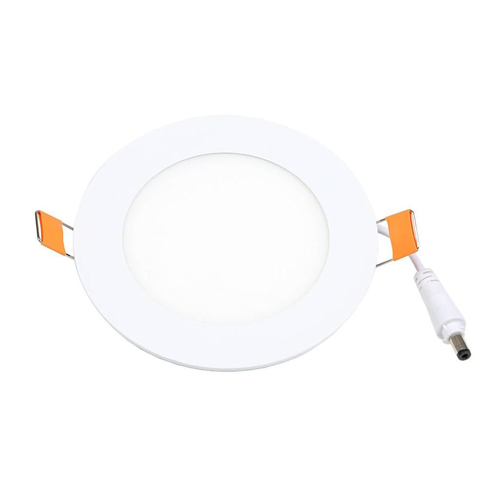 24W Recessed Round LED Mini Panel 280mm diameter 4000K (Pack of 4)