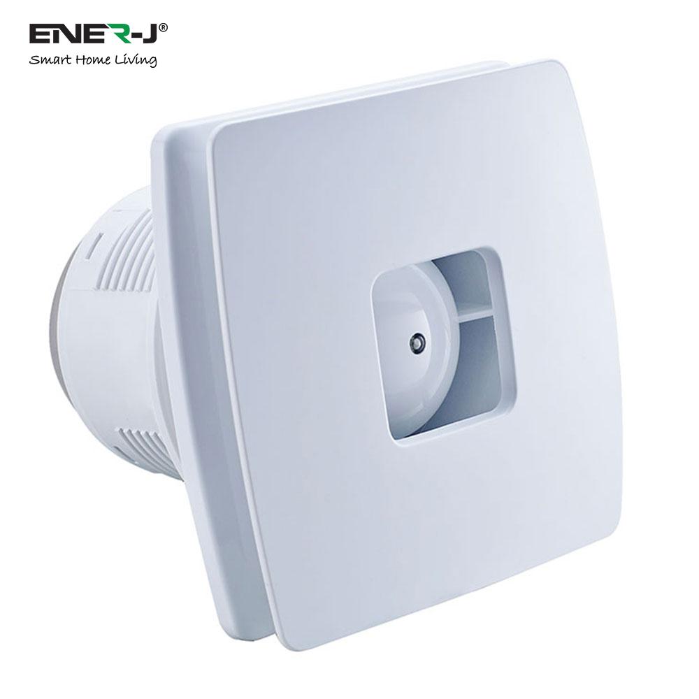 12W Wall/Window Kitchen Bathroom Axial Fan with Timer, 100m3h, IPX4