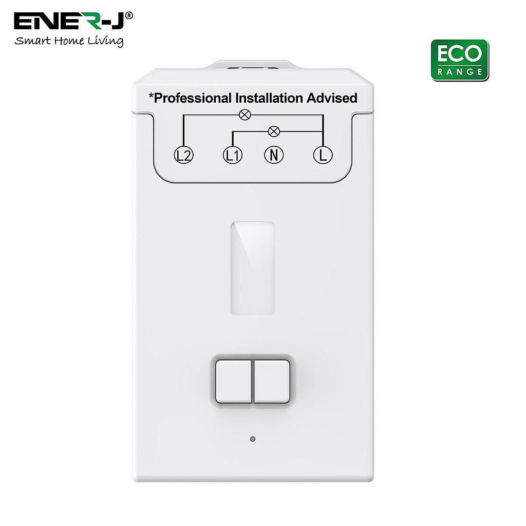 2 ways Wireless Receiver, 5Ax2 on/off,RF433mhz Non Dimmable