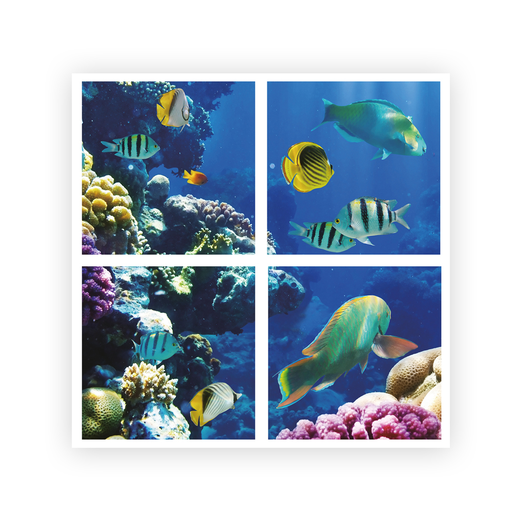 Marine LED Panel 2D version, 60x60cms, 40W