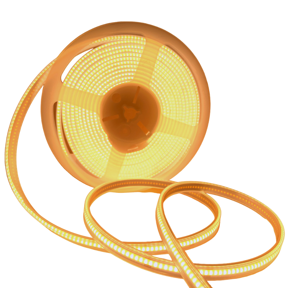 24V COB LED Strip Lights with 320 LEDs/M, 12W/M, 1020lm/M, CRI 90-92, 3000K, IP65 