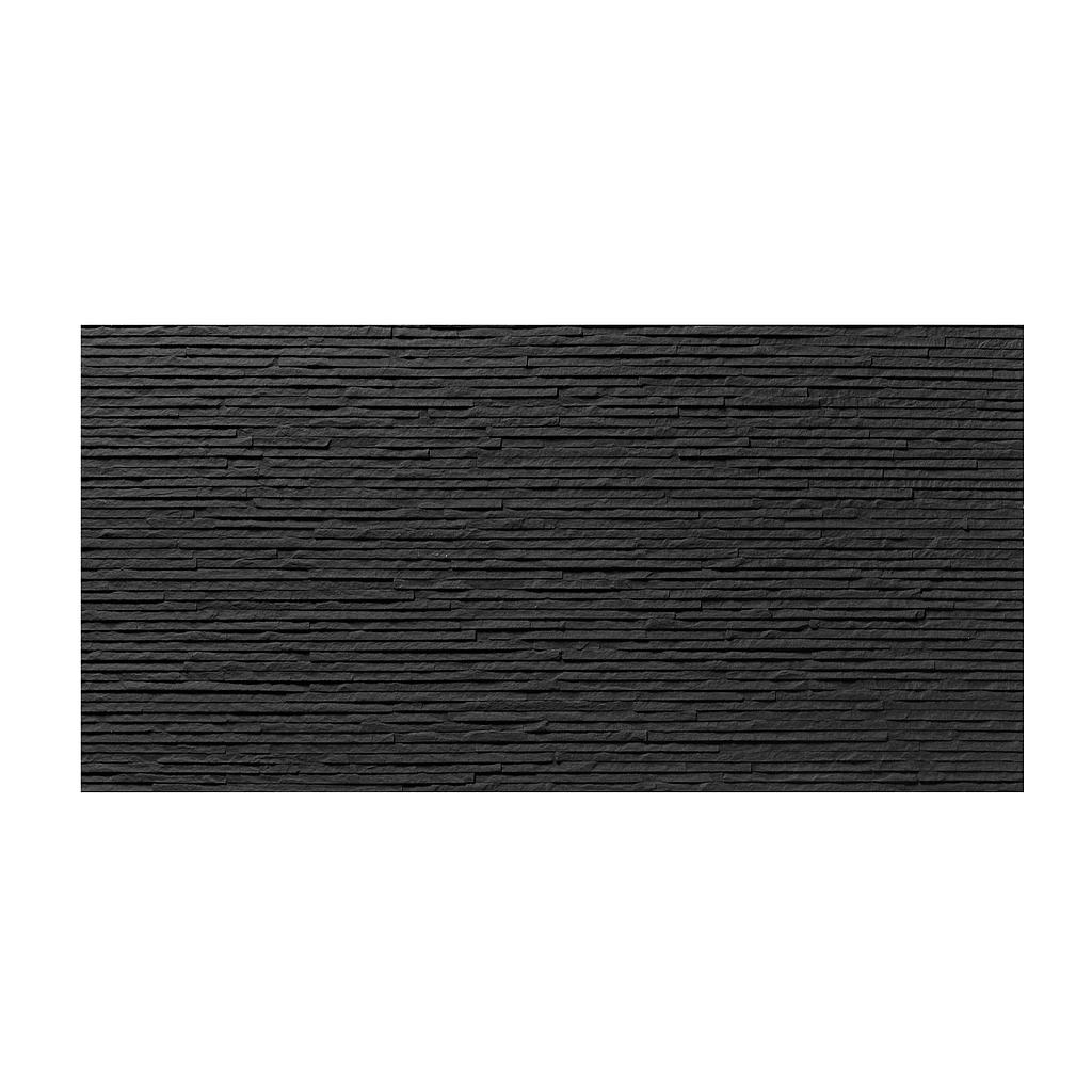 Textured Midnight Ridge stone Sheet Size:1200 x 600 x 4 mm