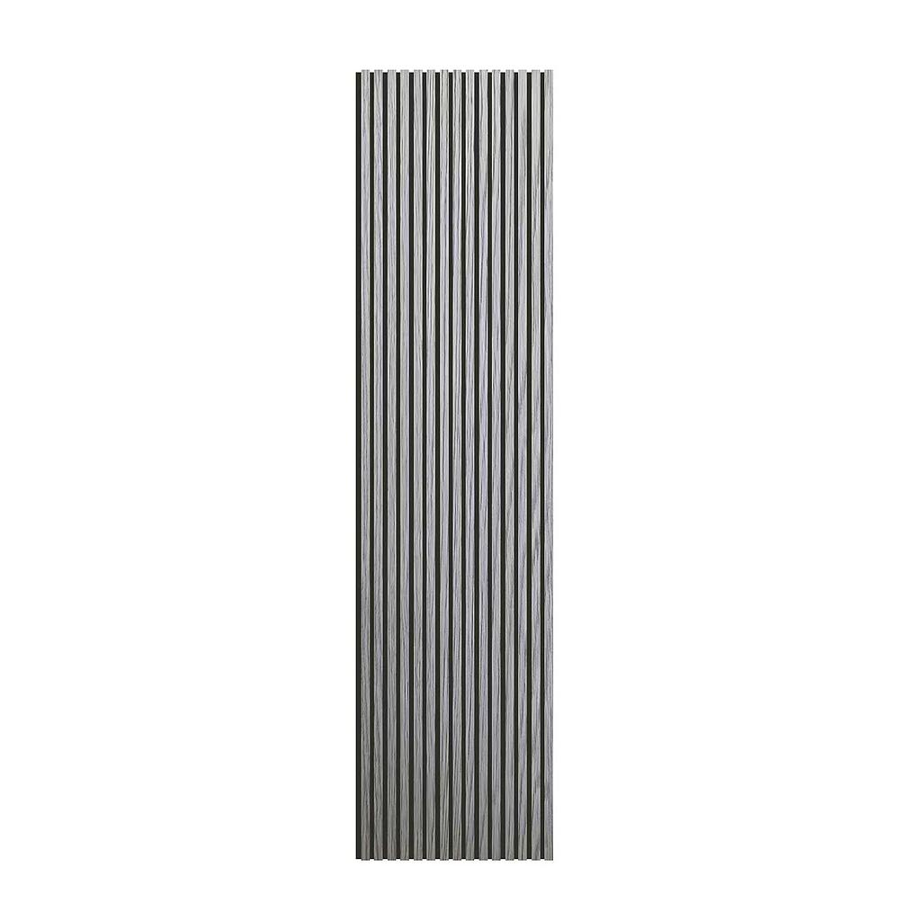 Linear Acoustic Wall Panel -  PET + MDF, Light Gray Wood Grain Size: 2400*600*21mm
